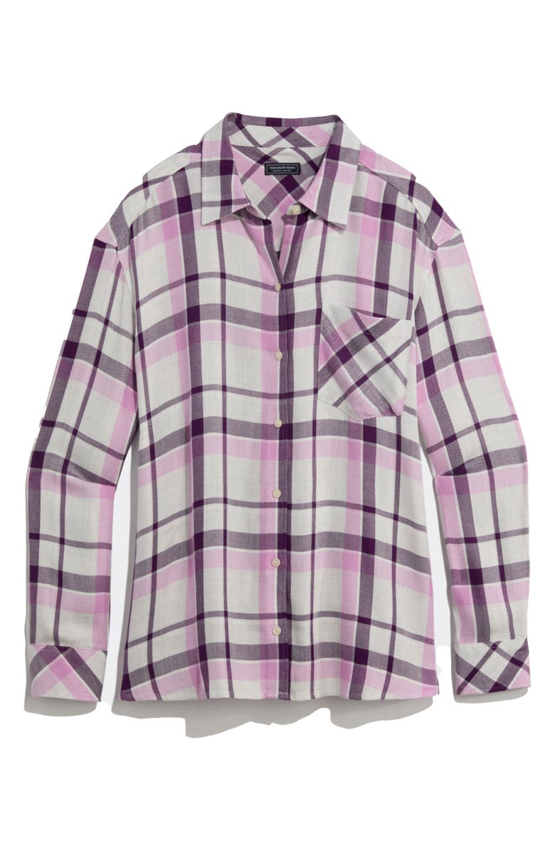 vineyard vines Plaid Button-Up Shirt, Main, color, Gianna Plaid Oh