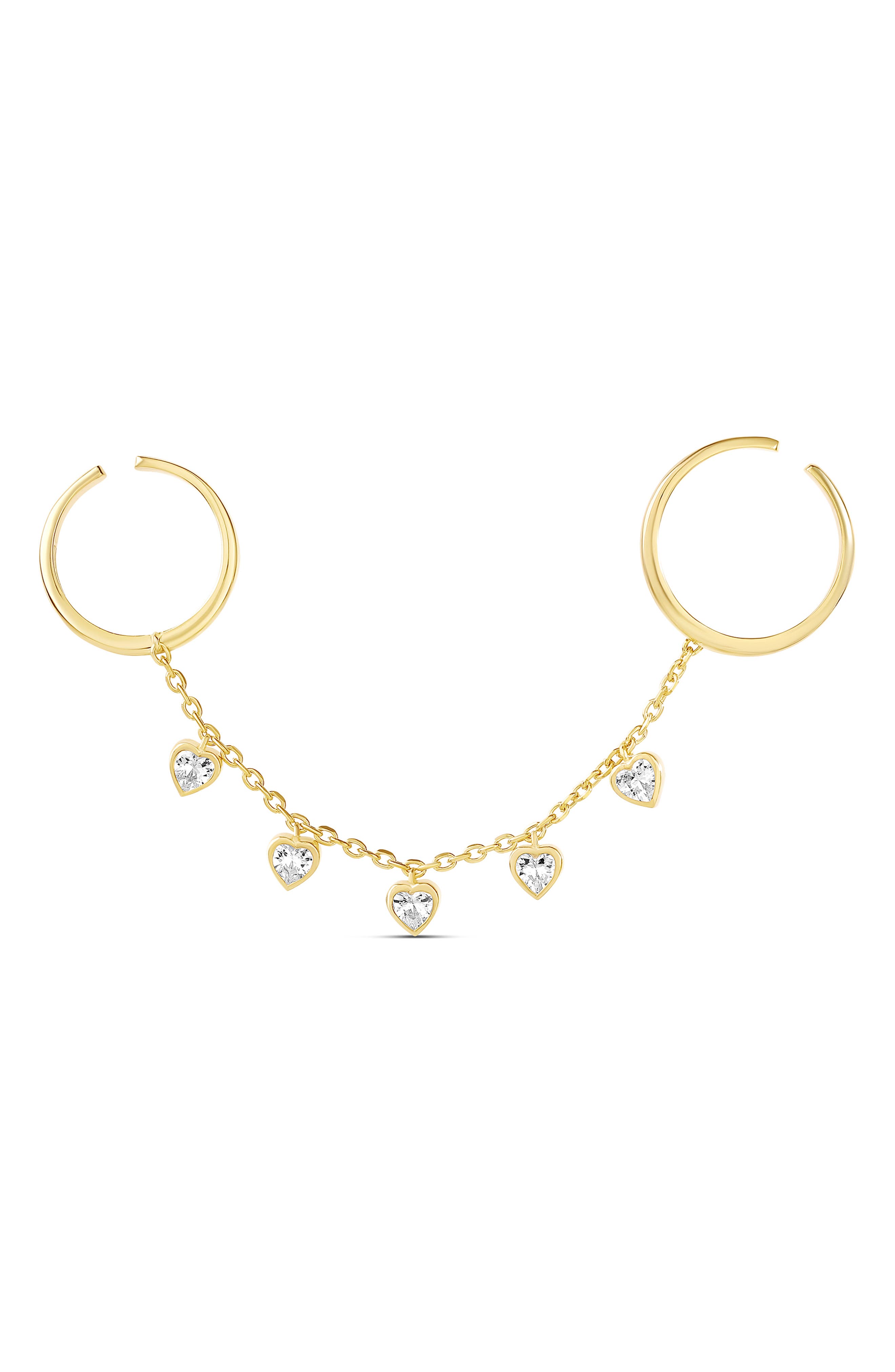 GOLD/ HEART SHAPE