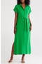 Linen Blend Maxi Dress