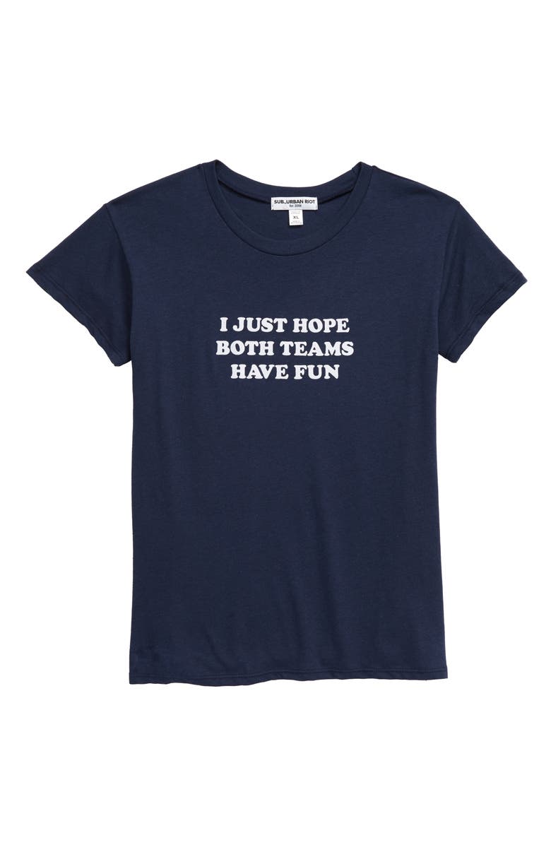 Sub_Urban Riot Both Teams Have Fun Graphic Tee, Main, color,