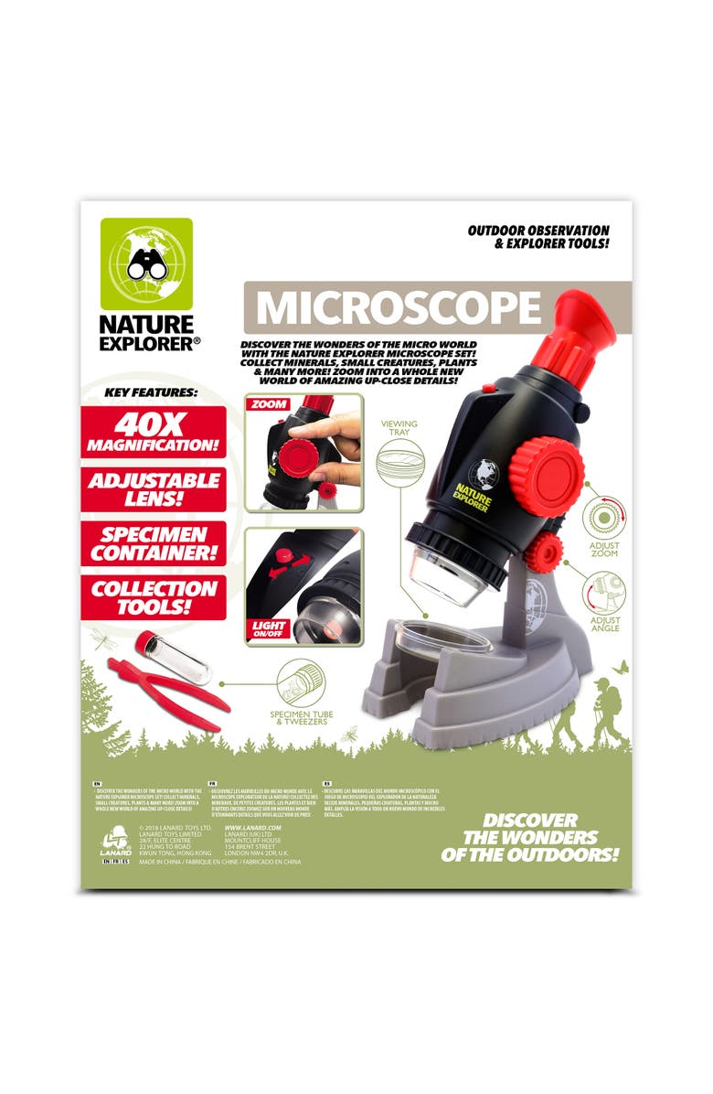 Lanard Nature Explorer Microscope, For Ages 3+, Alternate, color, Multicolored