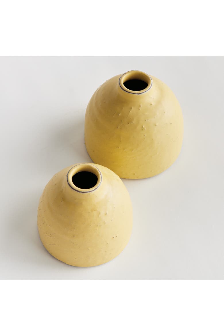 Studio Bud Vases Set of 2, Alternate, color, Yellow