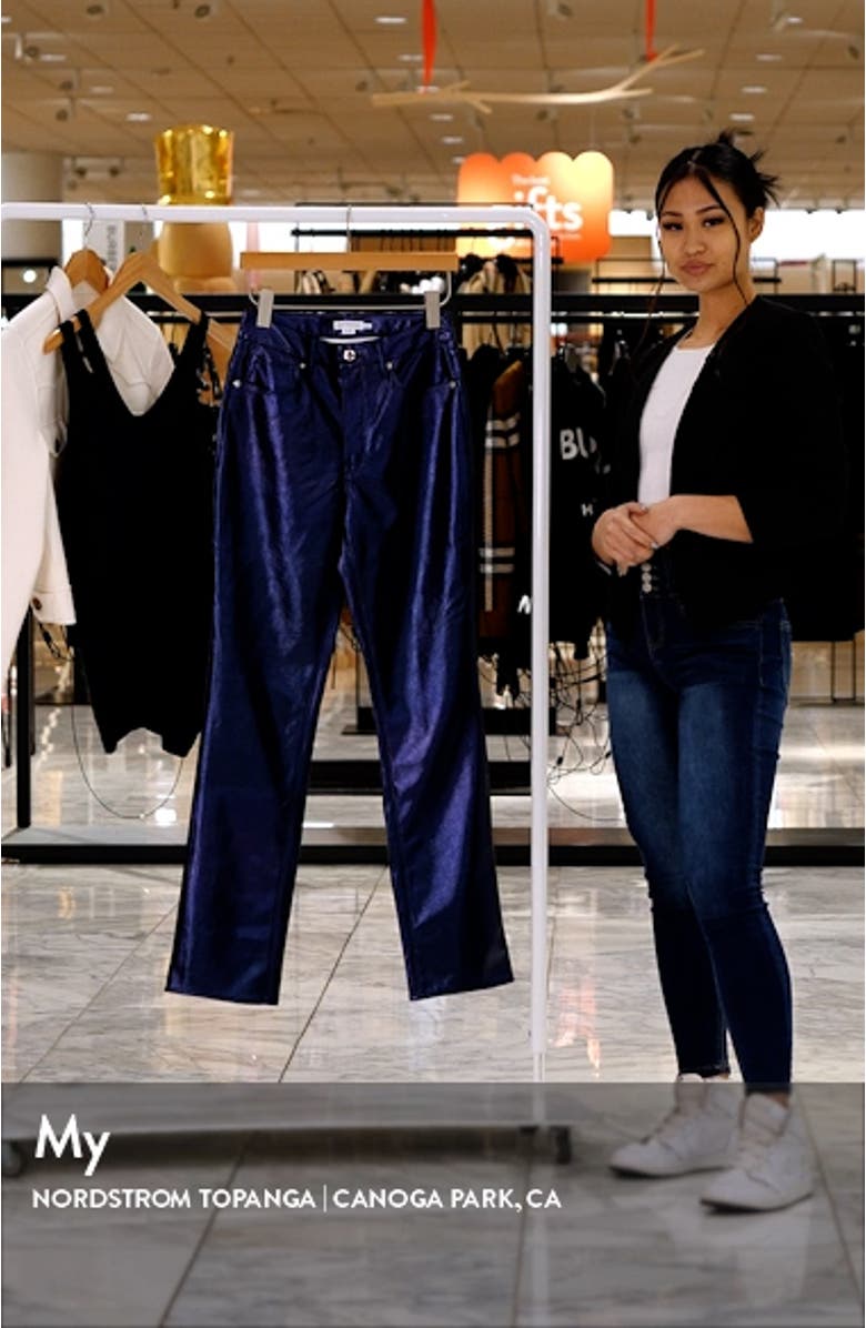 Good Icon Faux Leather Pants, sales video thumbnail