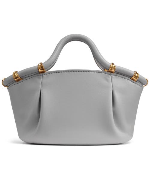 Donna Karan Chiffon Crossbody Bag In Pearl Grey