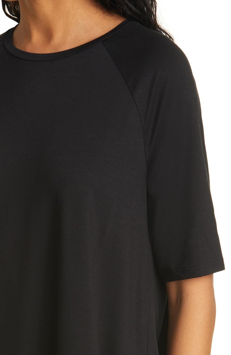 Eileen Fisher Elbow Sleeve Top, Alternate, color, 