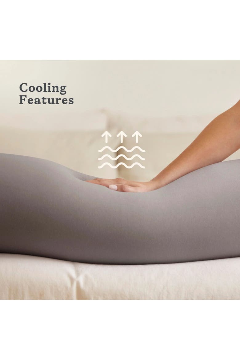 Pregnancy Pillow, Alternate, color, Stone