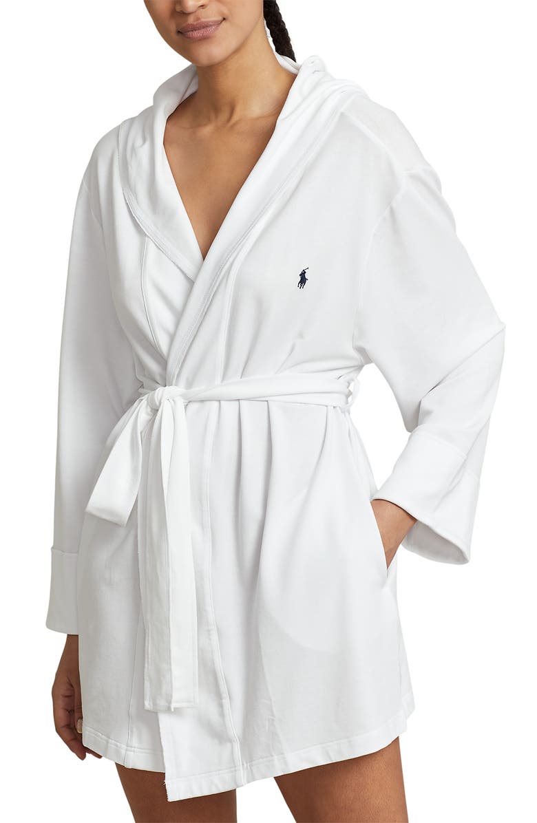 Polo Ralph Lauren Short Hooded Robe, Alternate, color, 
