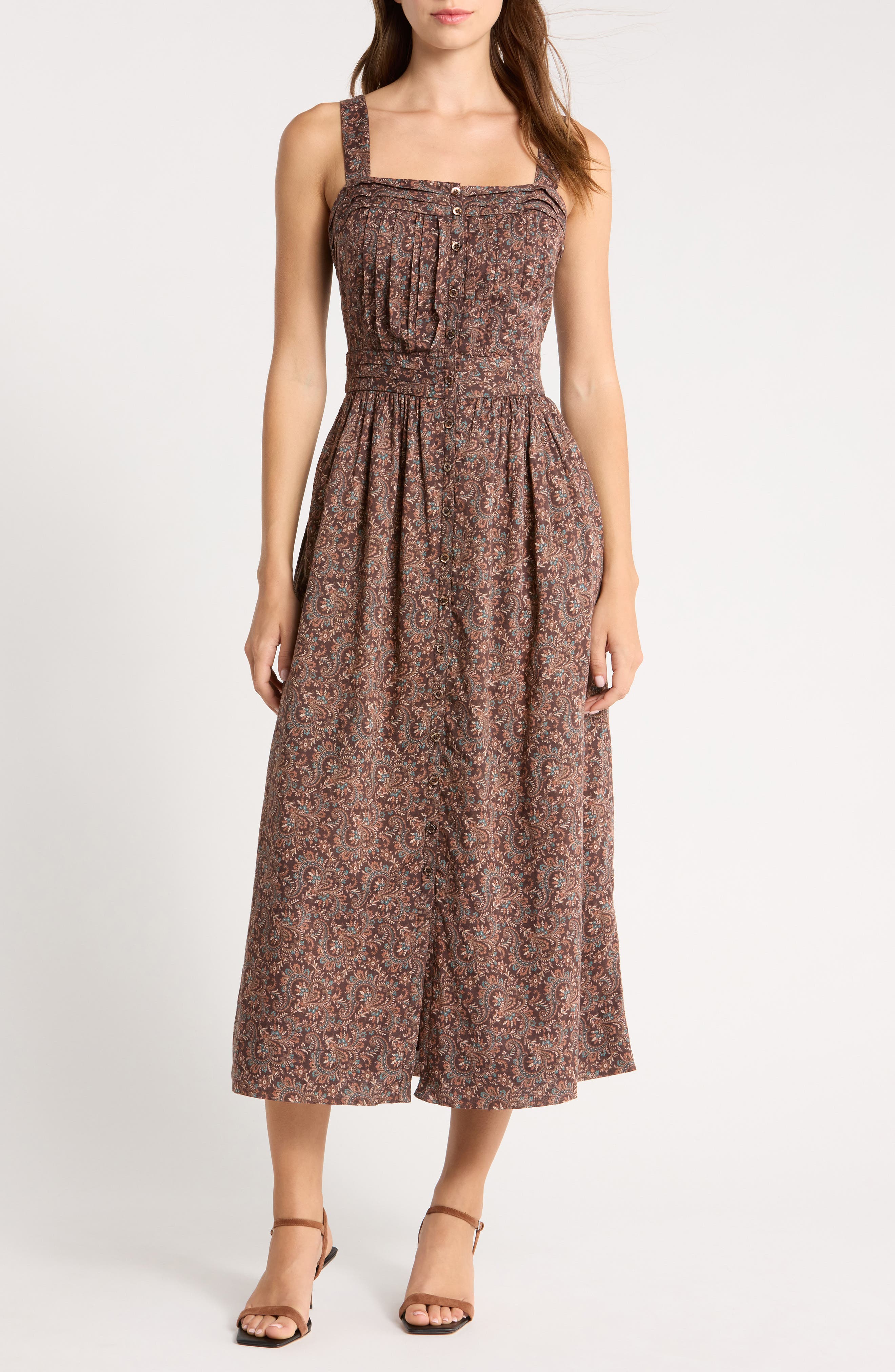 selected DARK BROWN MULTI