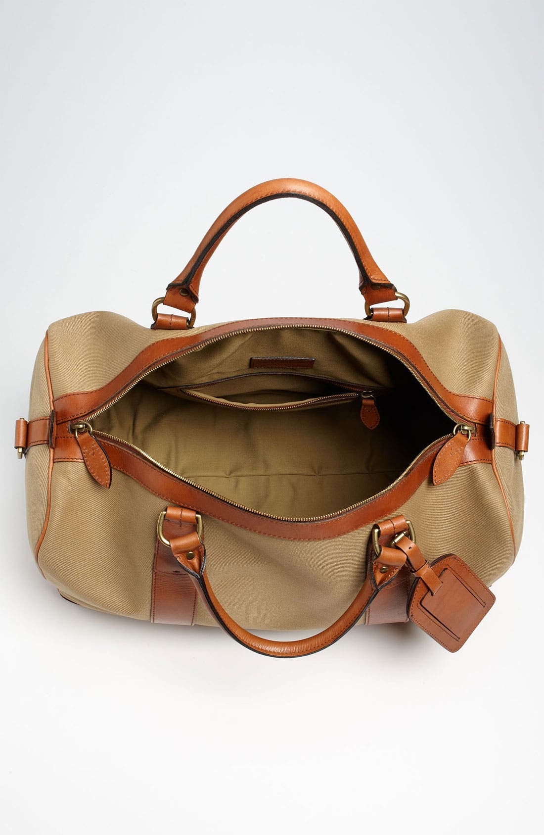 Polo Ralph Lauren Canvas Gym Bag, Alternate, color, 