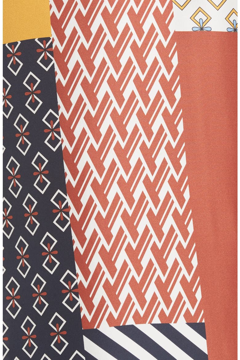 Bianca Patchwork Maxi Dress, Alternate, color, GEOMETRIC PATCHWORK