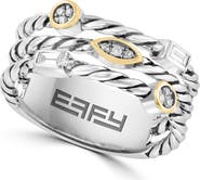 EFFY Diamond Two-Tone Ring