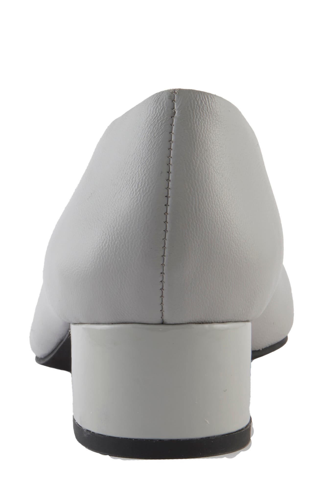 David Tate Colette Cap Toe Pump, Alternate, color, Gray Nappa