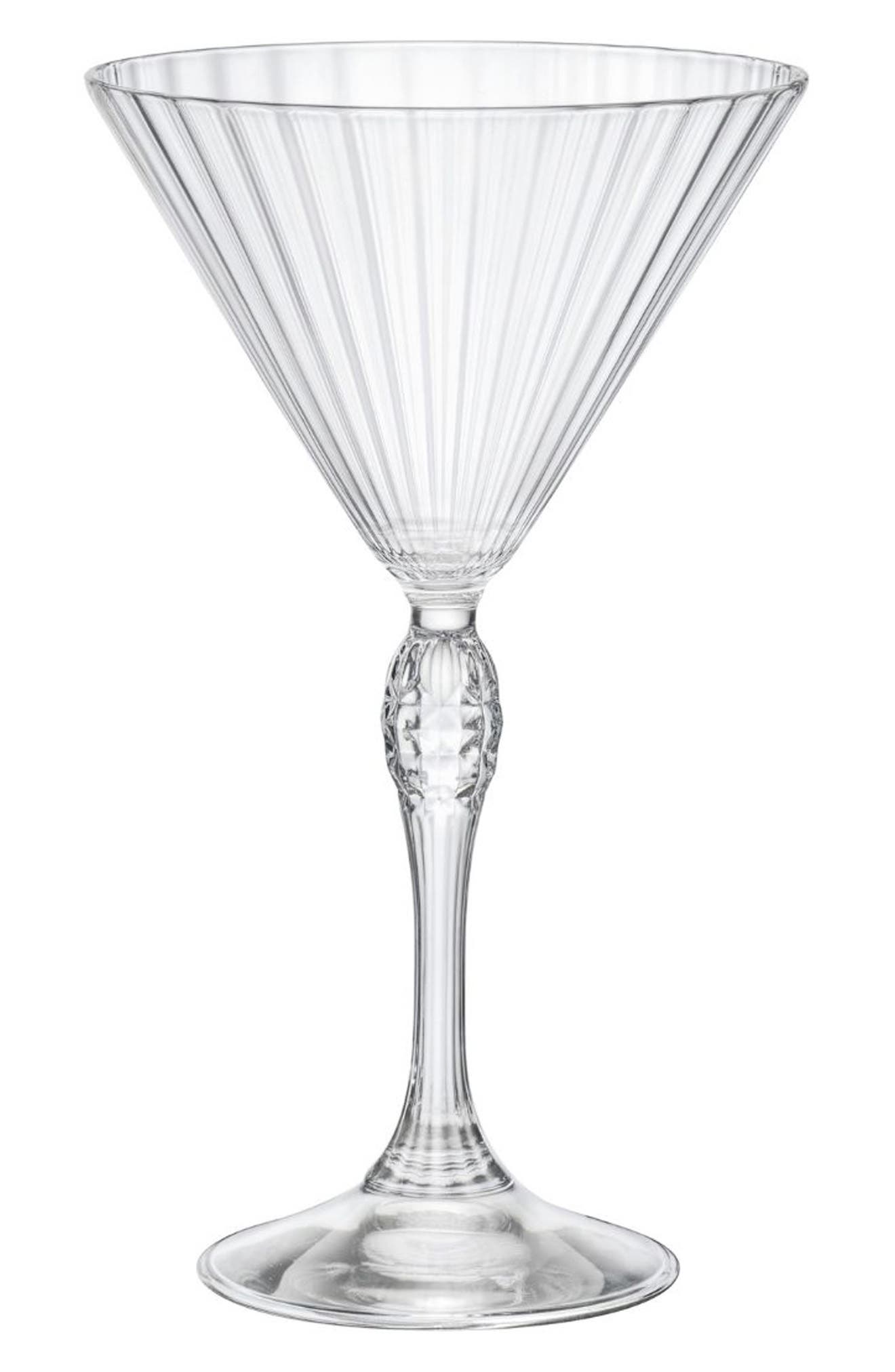 Luigi Bormioli America '20s Set of 4 Martini Glasses
