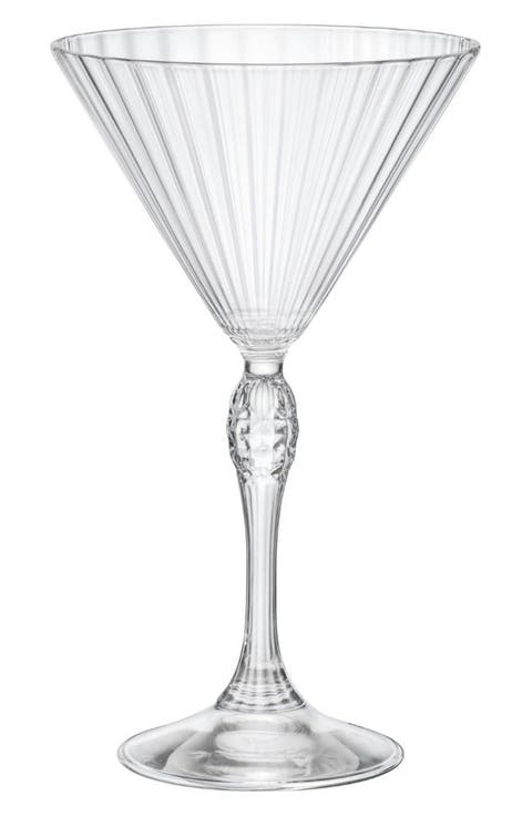 America '20s Set of 4 Martini Glasses