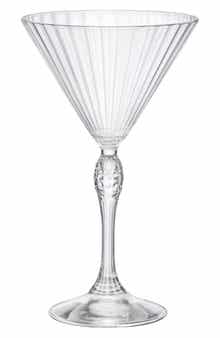 Luigi Bormioli America '20s Set of 4 Martini Glasses