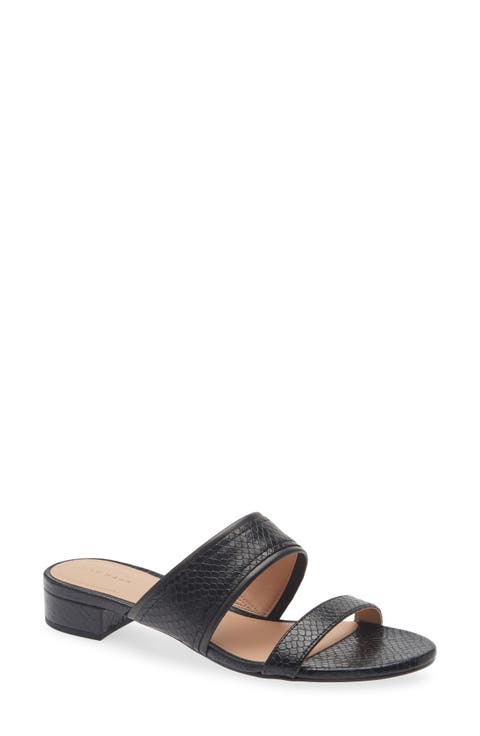 Fionna Wave Double Band Slide Sandals (Women)