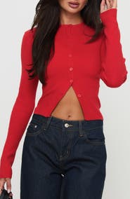 Princess Polly Suzu Rib Cardigan