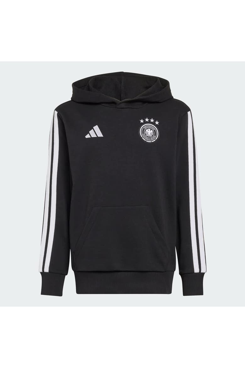 Youth adidas Black Germany National Team FIFA x World Cup Alphaskin Hoodie, Main, color, Black