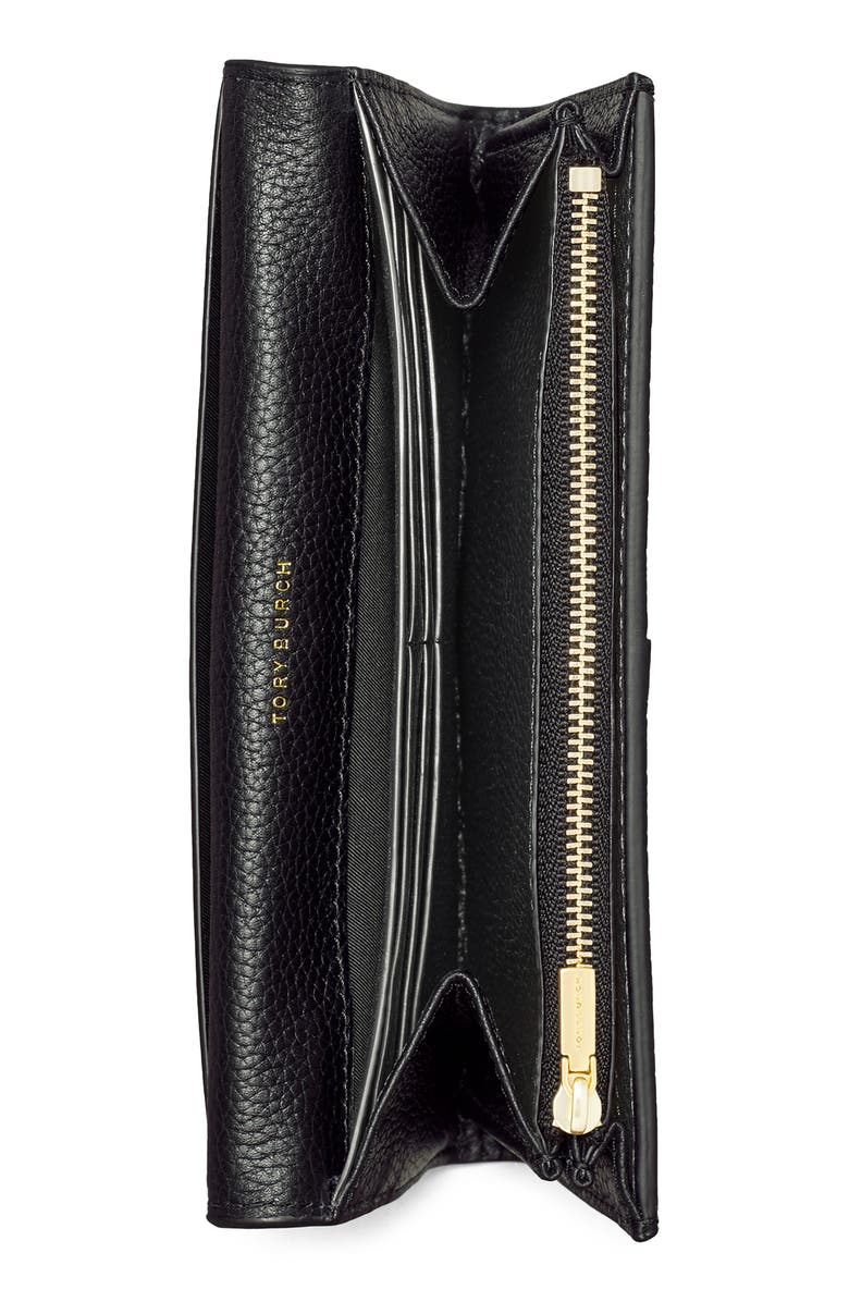 Tory Burch McGraw Leather Envelope Wallet, Alternate, color, 