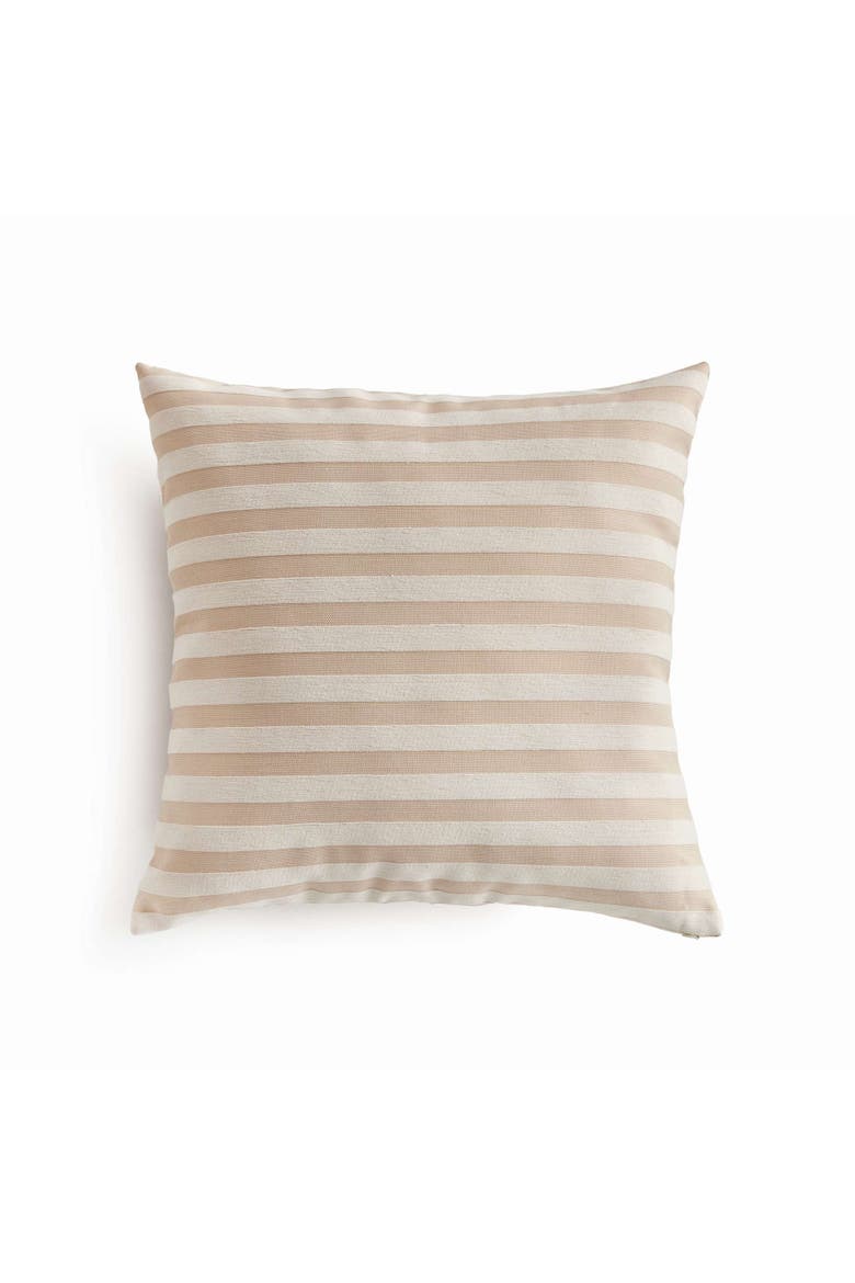 Grant Square Indoor-Outdoor Pillow 20", Main, color, Beige
