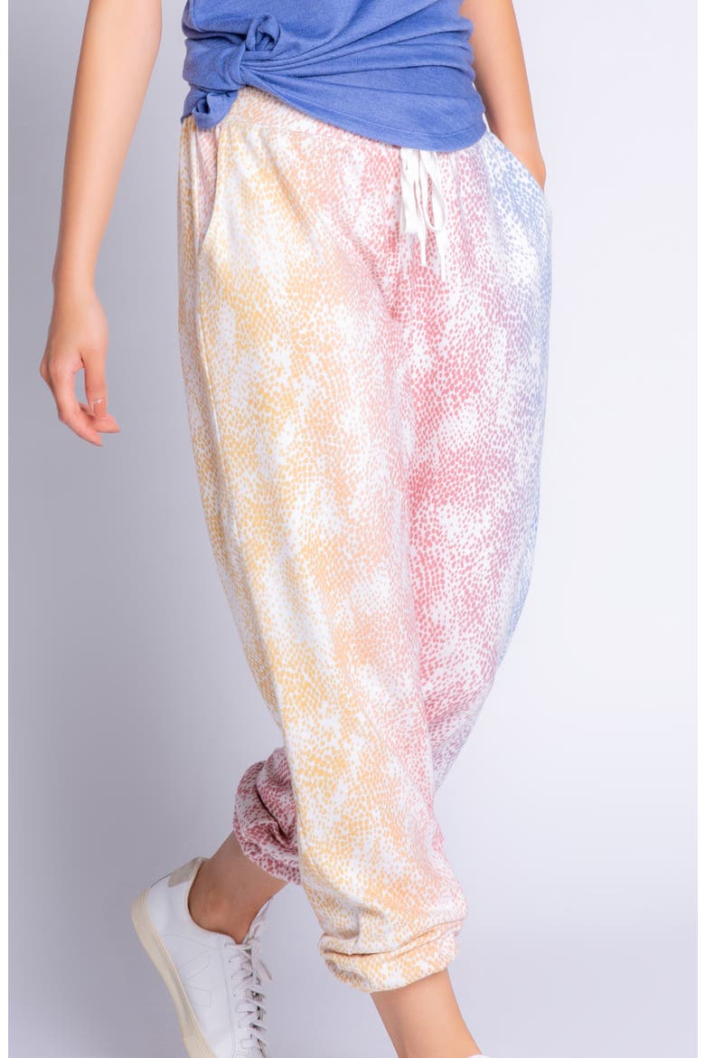 Grad Games Dot Print Lounge Joggers, Alternate, color, MULTI