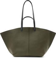AllSaints Phoenix Leather East/West Tote