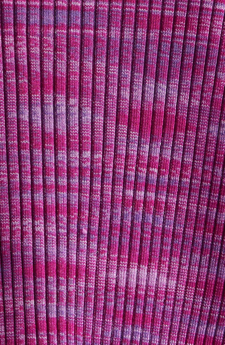 Ramy Brook Angeline Rib Cardigan, Alternate, color, Deep Lilac Knit