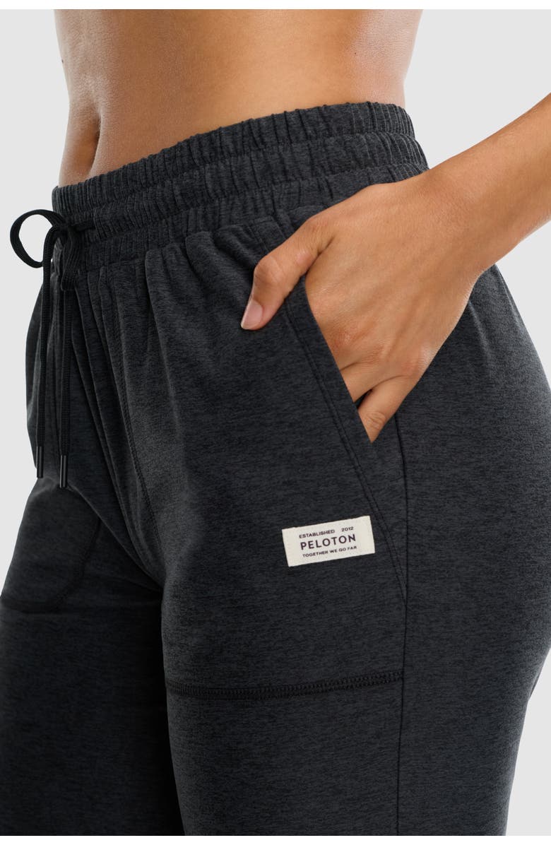 Peloton Dreamblend Wide Leg Cropped Pant, Alternate, color, Heather Grey