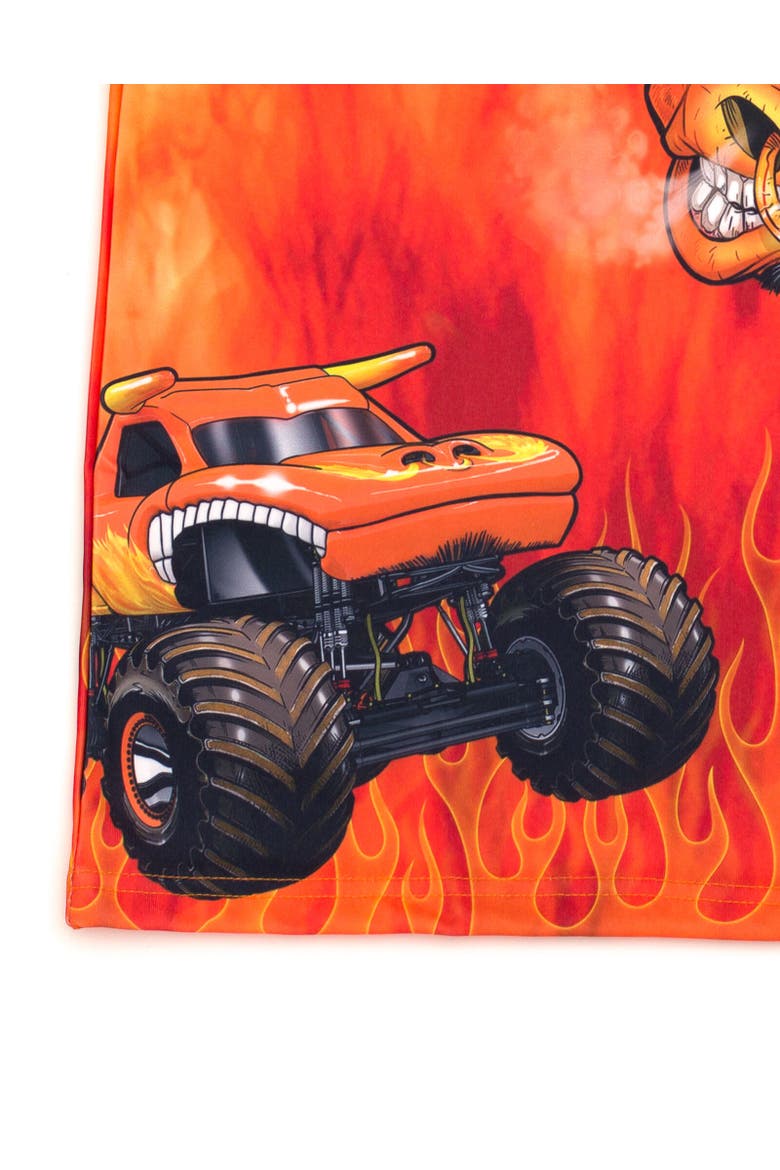 Graphic T-Shirt, Alternate, color, Orange El Toro Loco Flames