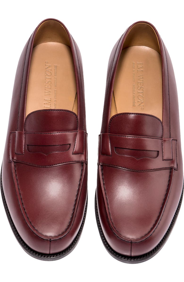 JM WESTON 180 Penny Loafer, Alternate, color,