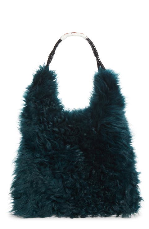 Tank Top Leather Shopper
