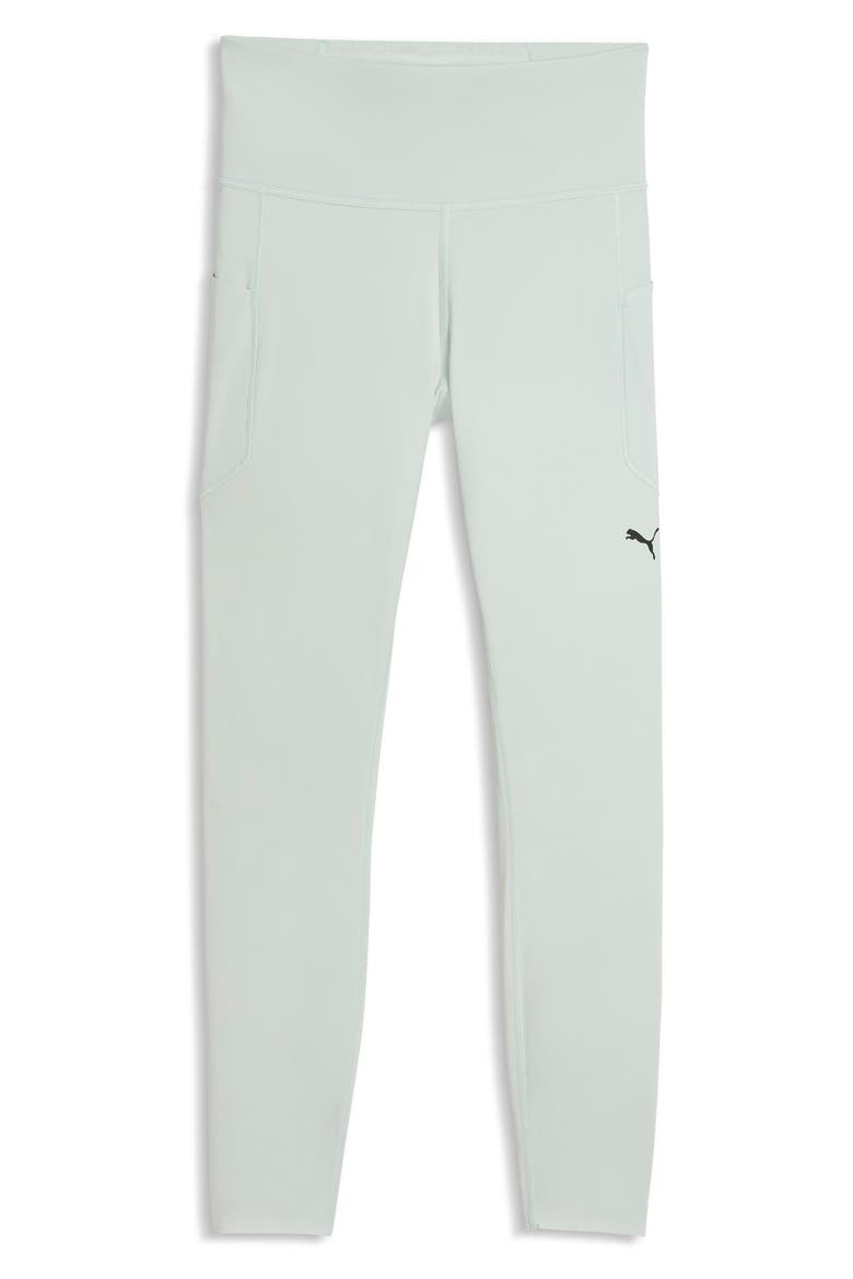PwrMode High Waist Pocket 7/8 Leggings, Alternate, color, CREME DE MINT