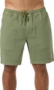 O'Neill Ronan Field Cotton Canvas Drawstring Shorts
