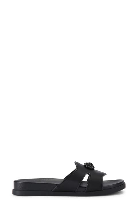 Chelsea Cutout Slide Sandal