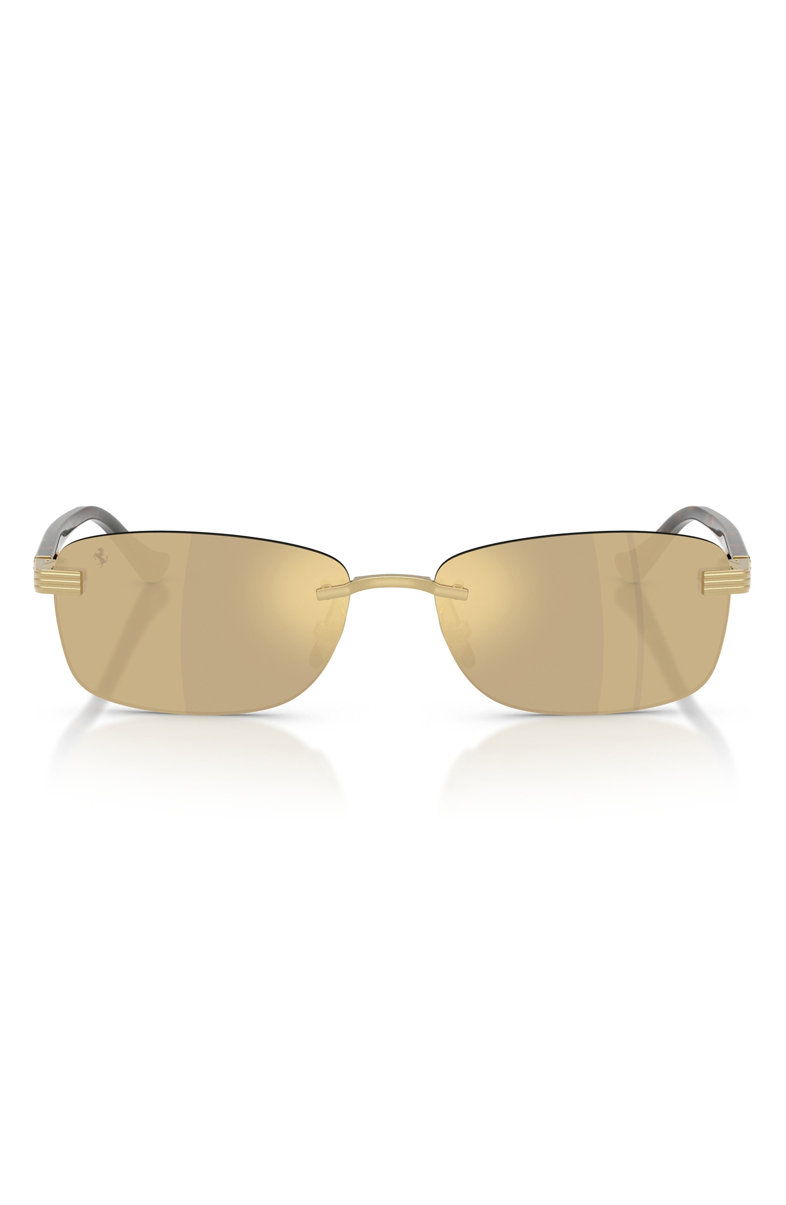 GOLD MATTE / CLEAR MIRROR