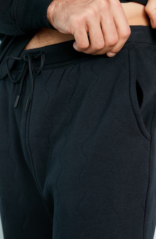 Jambys Chilluxe Quilted Pant In Black