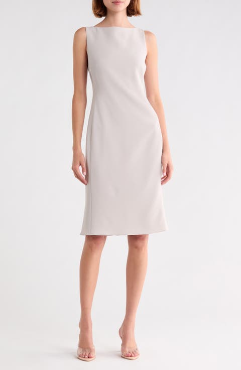 Modern Slim Sheath Dress