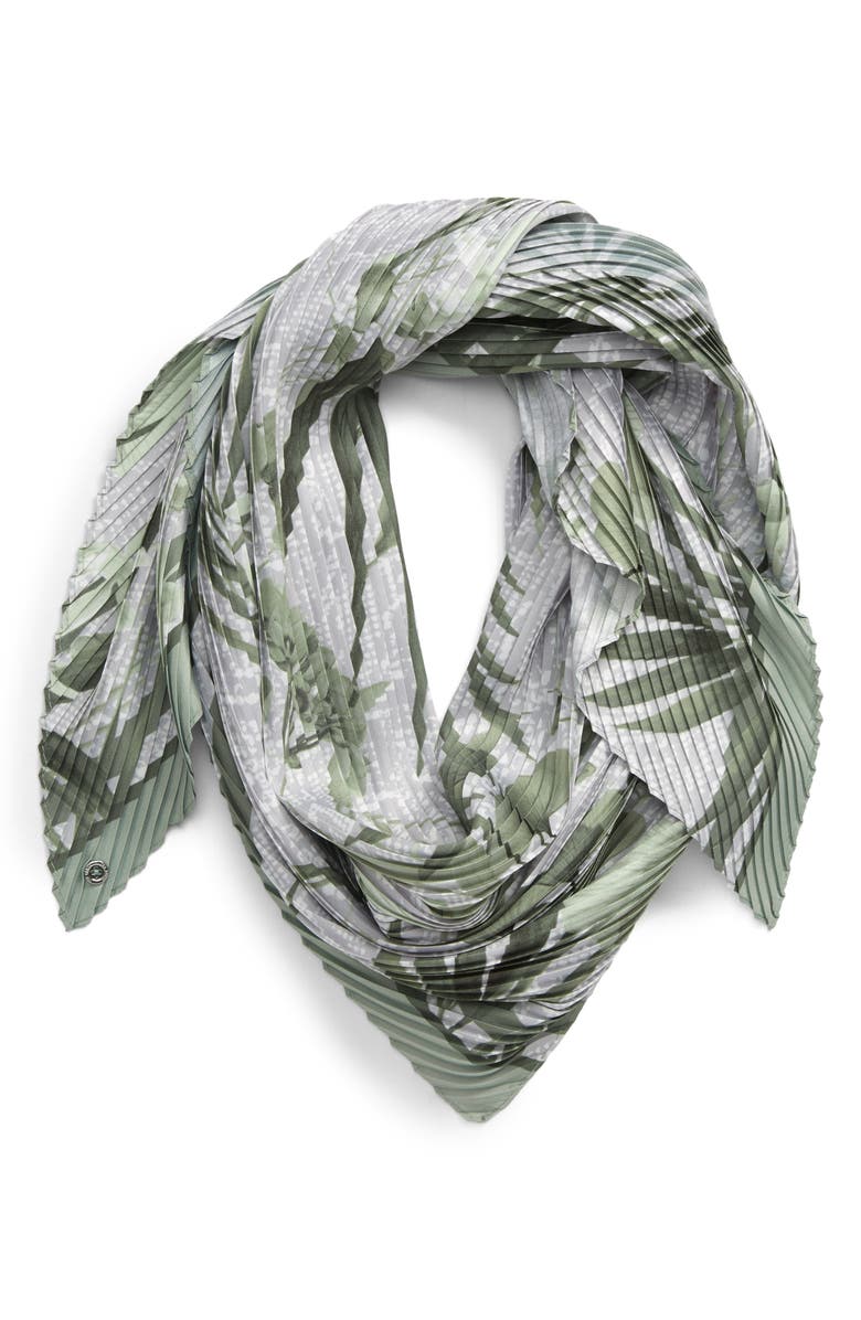 Ted Baker London Hillary Highland Pleat Diamond Scarf, Alternate, color, 