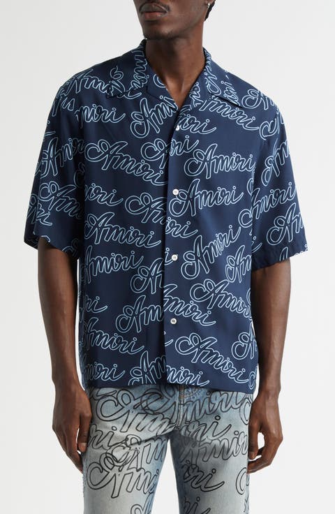 Script Bowling Shirt