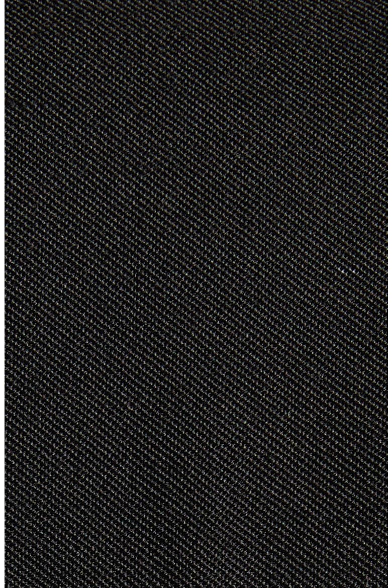 Black Wool Twill Button-Up Overshirt, Alternate, color, 1010 DOUBLE BLACK