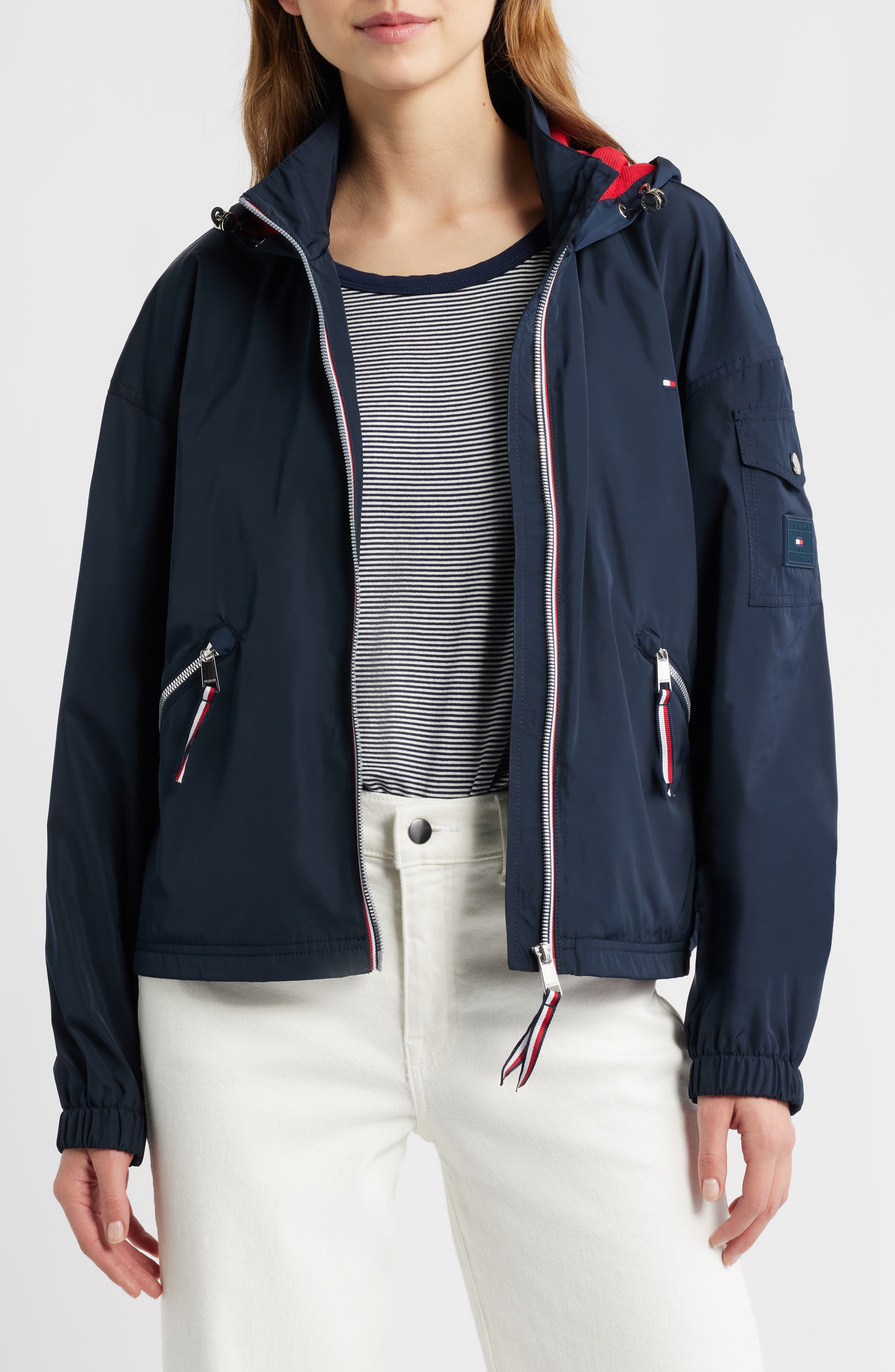 Hooded Windbreaker Jacket - image 3