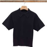 3.1 Phillip Lim Cotton Blend Crepe Polo