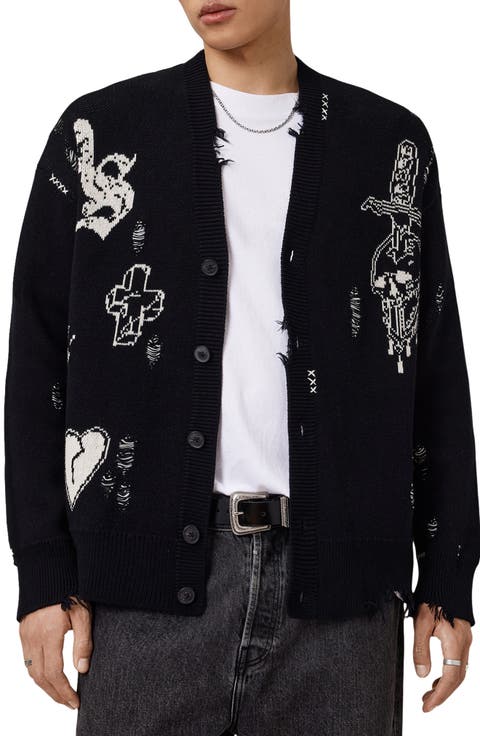 Caledon Jacquard Cardigan