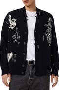 AllSaints Caledon Jacquard Cardigan