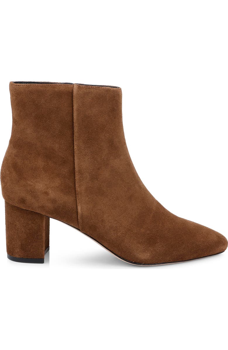 L'AGENCE Melanie Bootie, Alternate, color, Caramel Suede