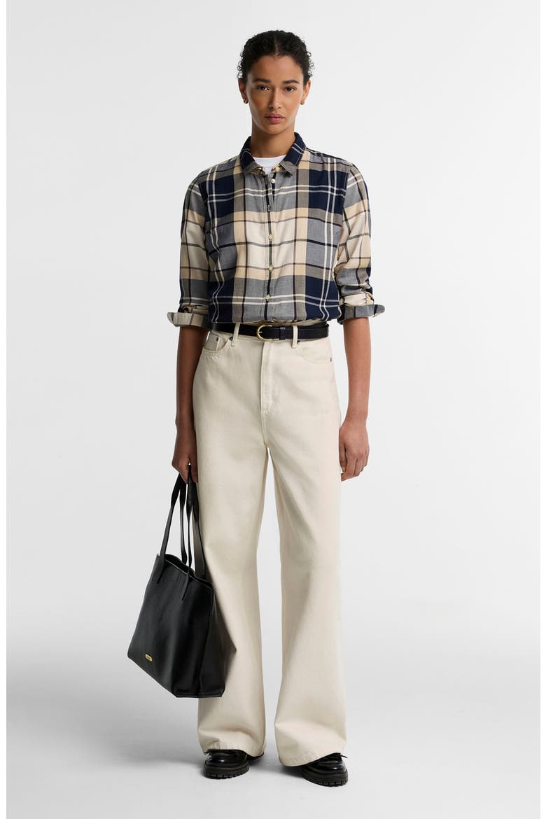 Bredon Check Button-Up Shirt, Alternate, color, LIGHT BIRCHWOOD TARTAN