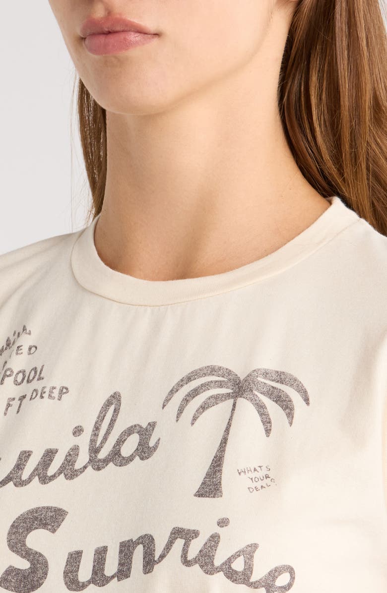 MOTHER The Boxy Goodie Goodie Stretch Cotton Graphic T-Shirt, Alternate, color, 