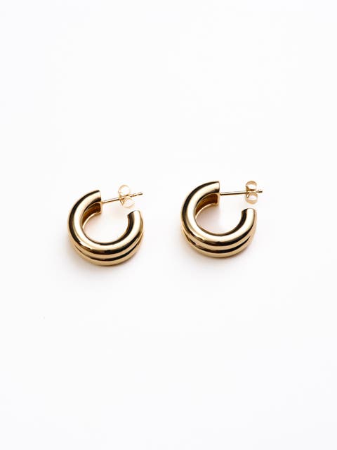 Bobby Double Hoop Earring