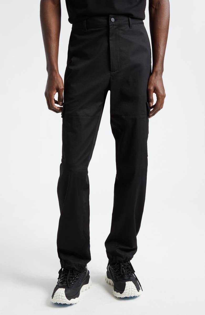 Moncler Stretch Cotton Cargo Pants, Main, color,