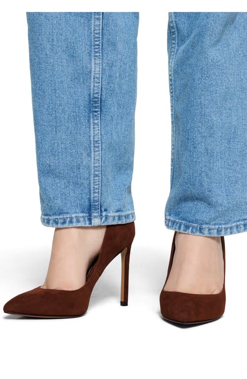 Aldo Lala Pointed Toe Pump In Brown